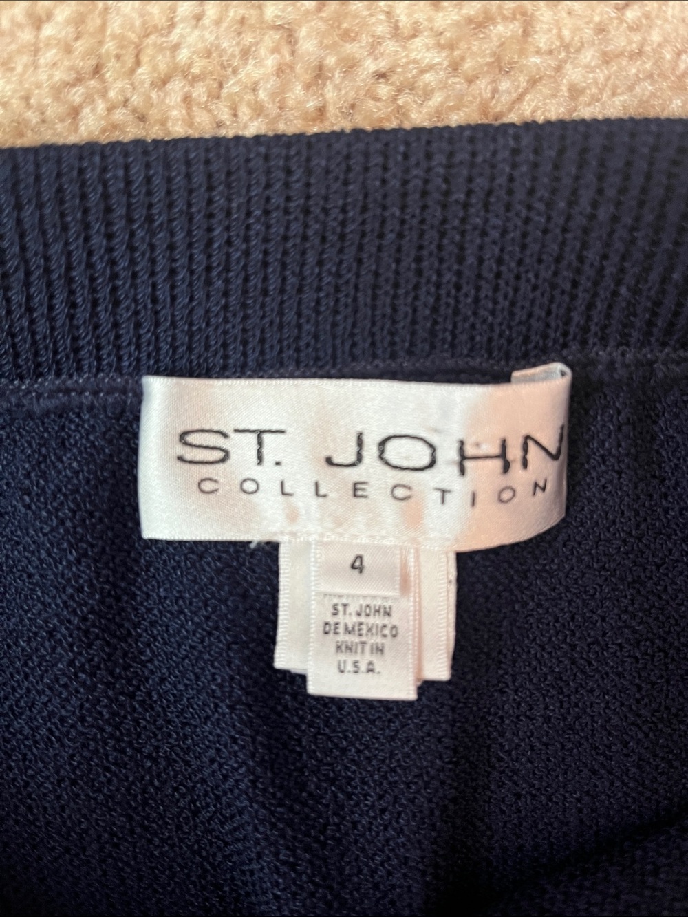 St. John Santana Knit Skirt - Picture 3 of 6